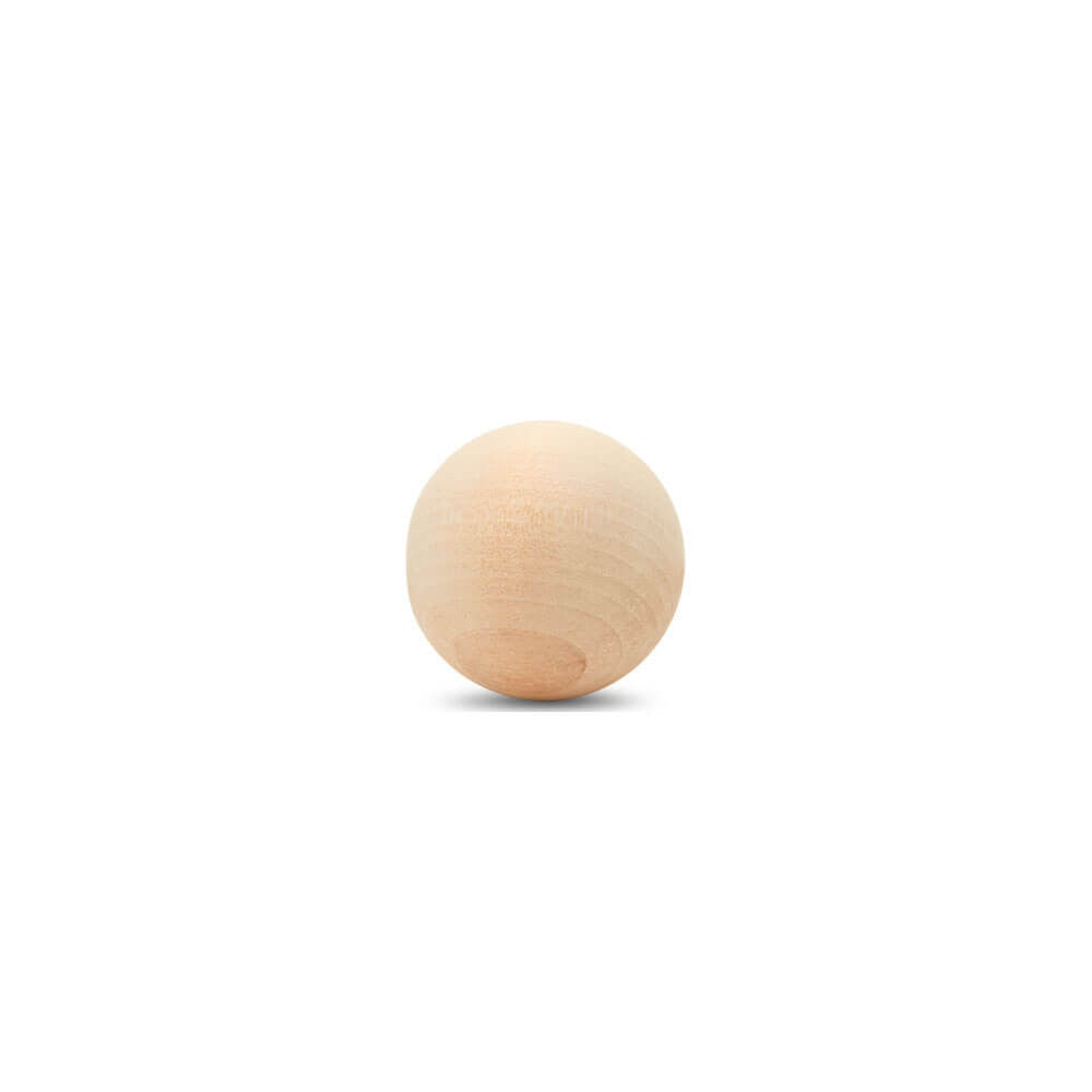 Woodpeckers Crafts 2-3/4" Wooden Ball