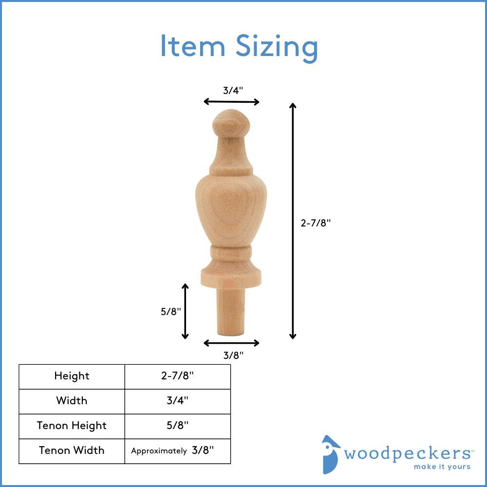 2-7/8" Finial