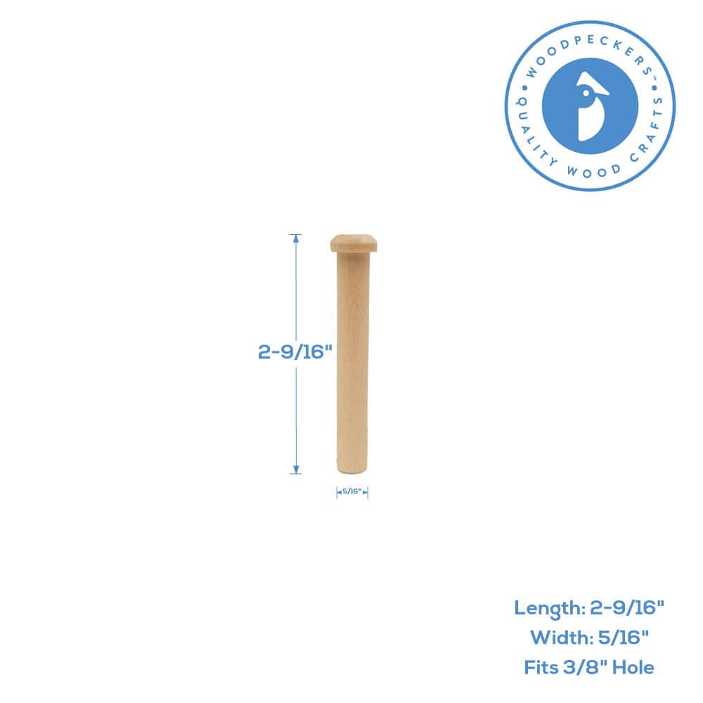 Woodpeckers Crafts 2-9/16" Axle
