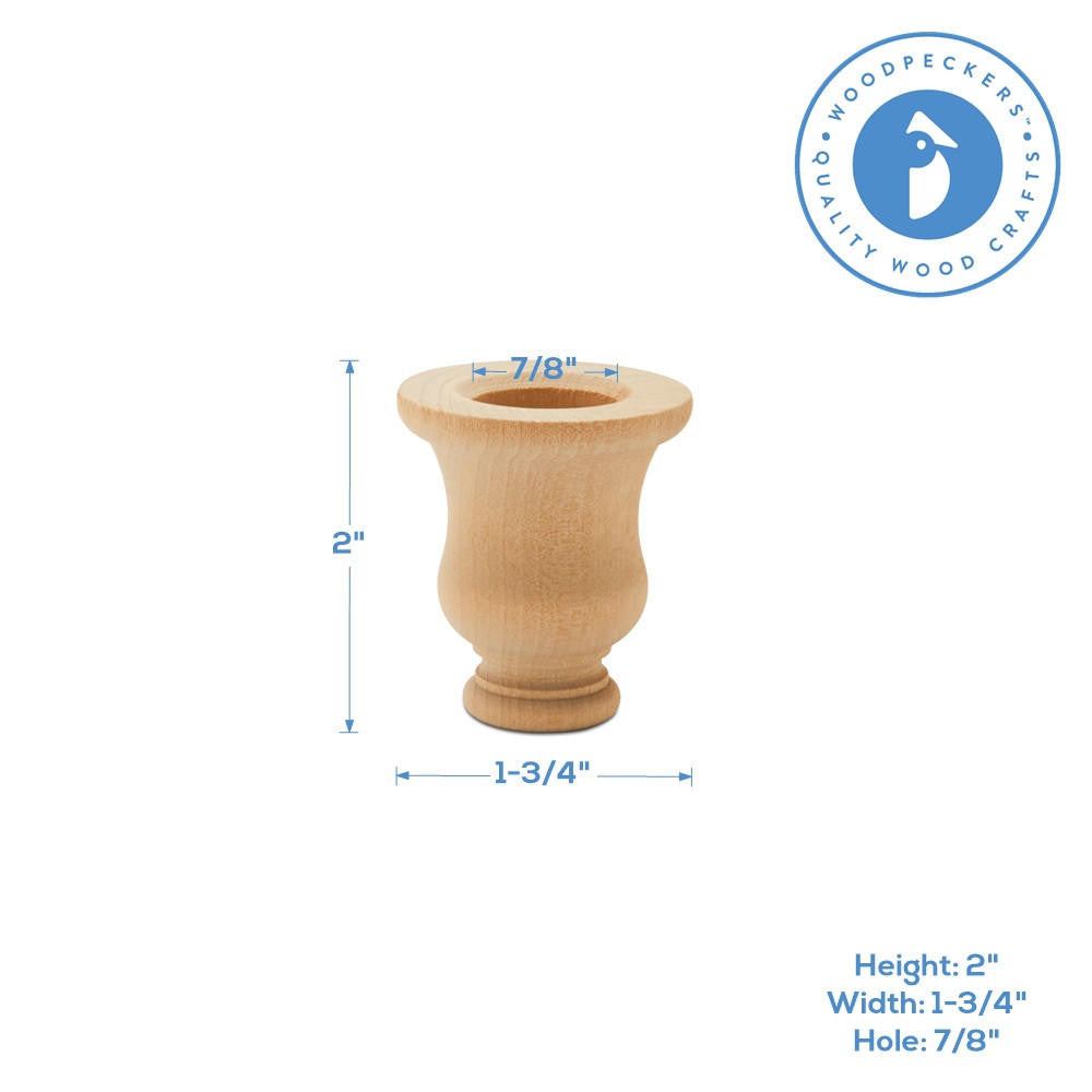 Woodpeckers Crafts 2" Flared Candle Cup