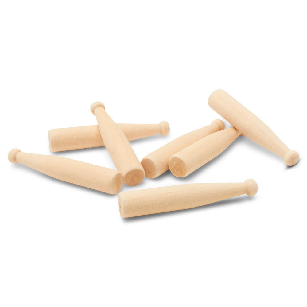 Woodpeckers Crafts 2" Mini Baseball Bats