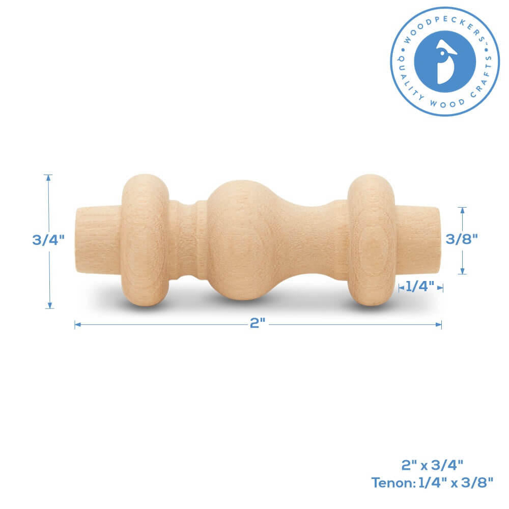 Woodpeckers Crafts 2" Spindle