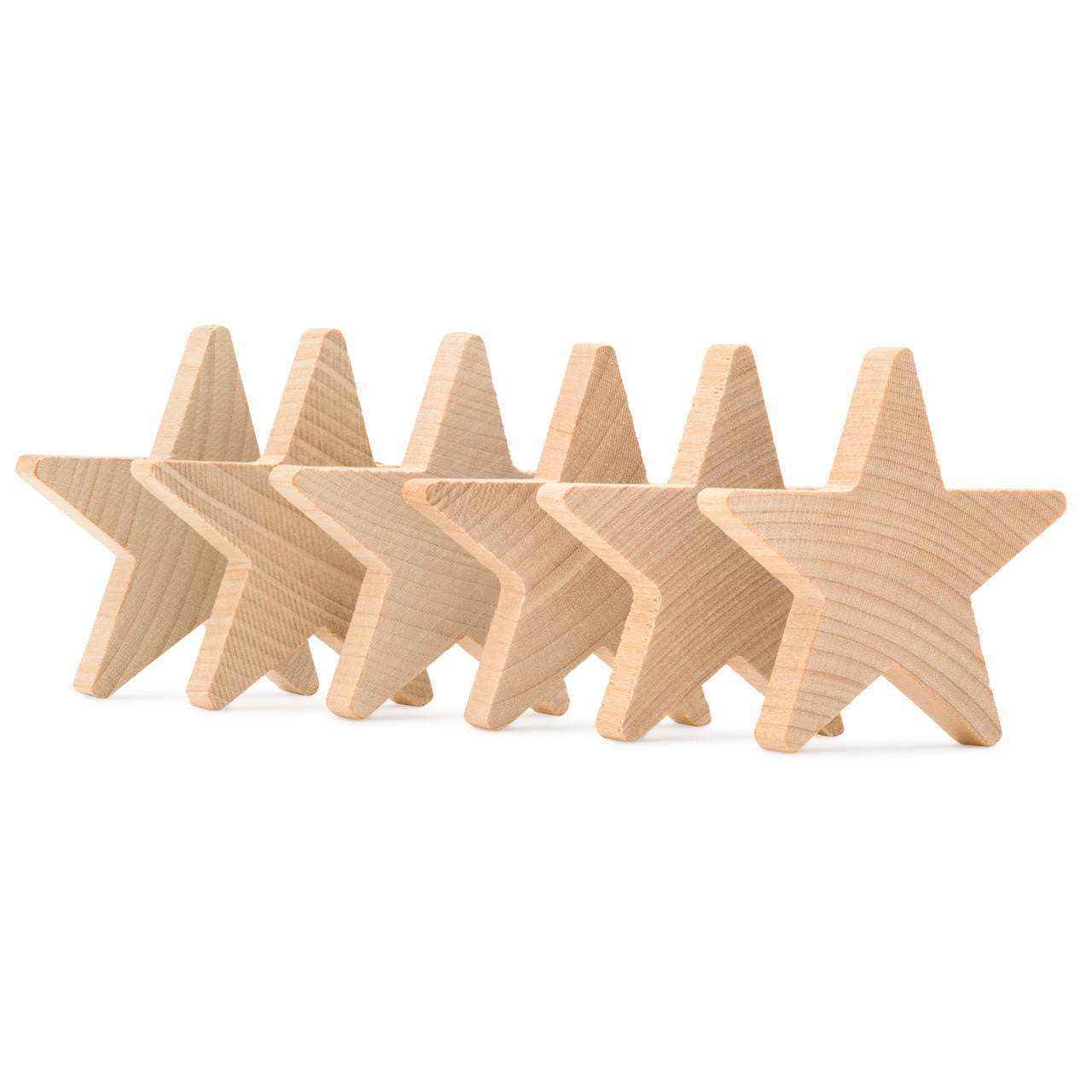 Woodpeckers Crafts 2" Star Wooden , 1/4" Thick