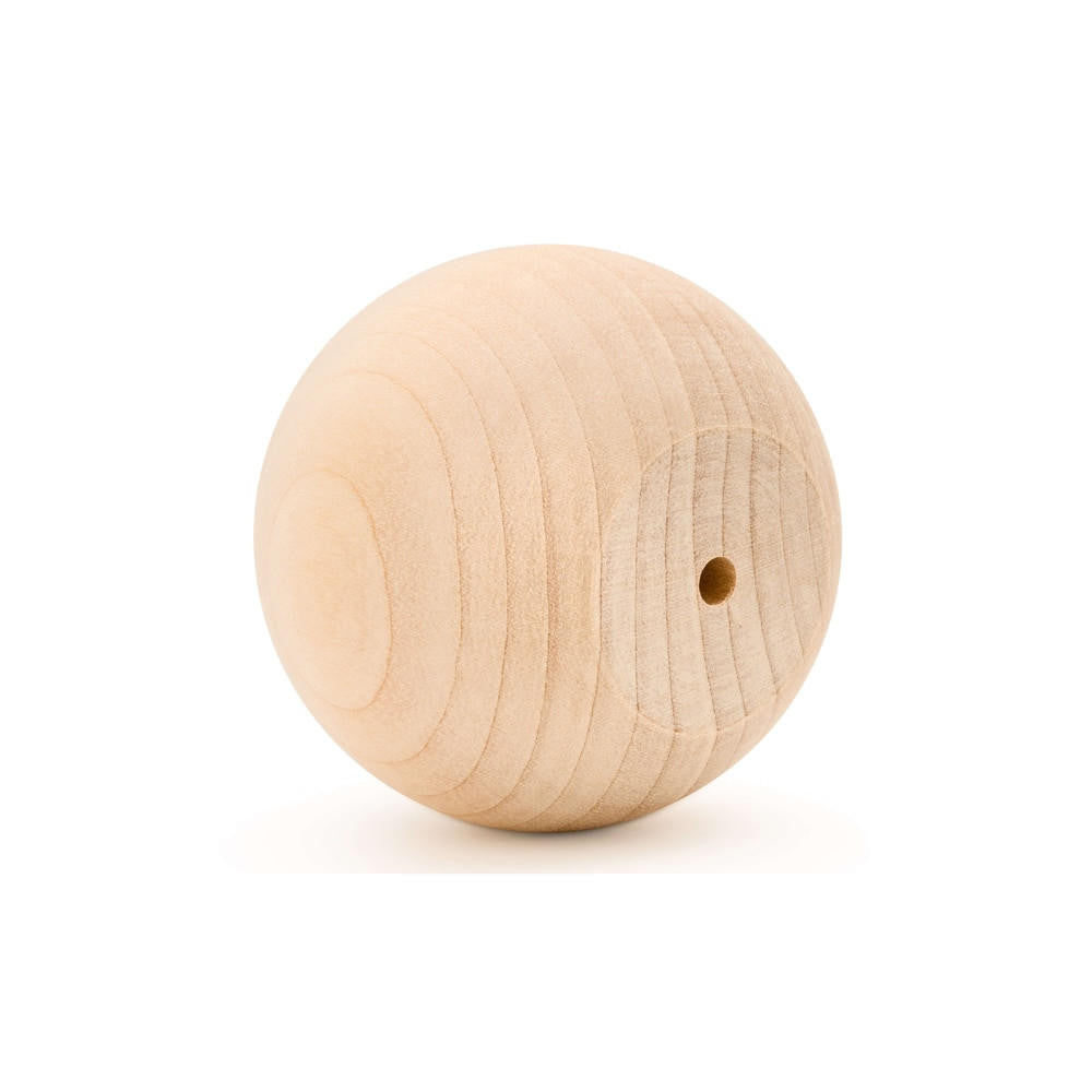 Woodpeckers Crafts 2" Wood Ball Knob