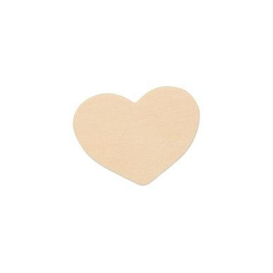 Woodpeckers Crafts 2" Wooden Heart Cutout
