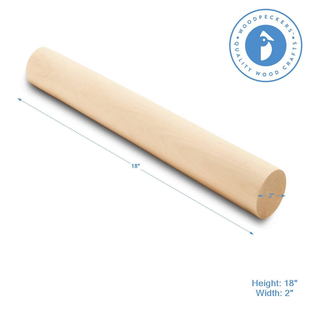 Woodpeckers Crafts 2" X 18" Wood Dowel