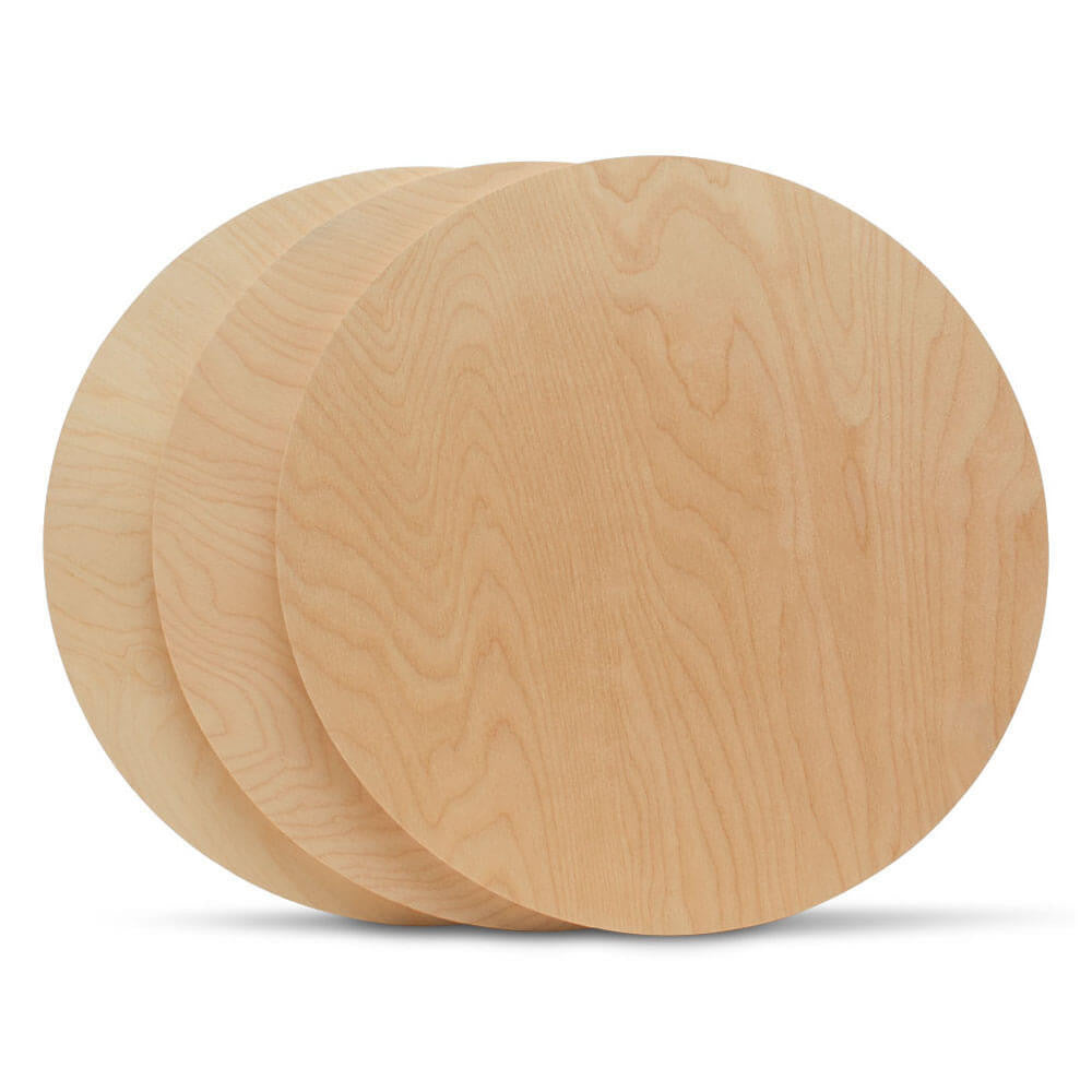 Woodpeckers Crafts 20" Circle Wooden Cutout, 1/2" Thick