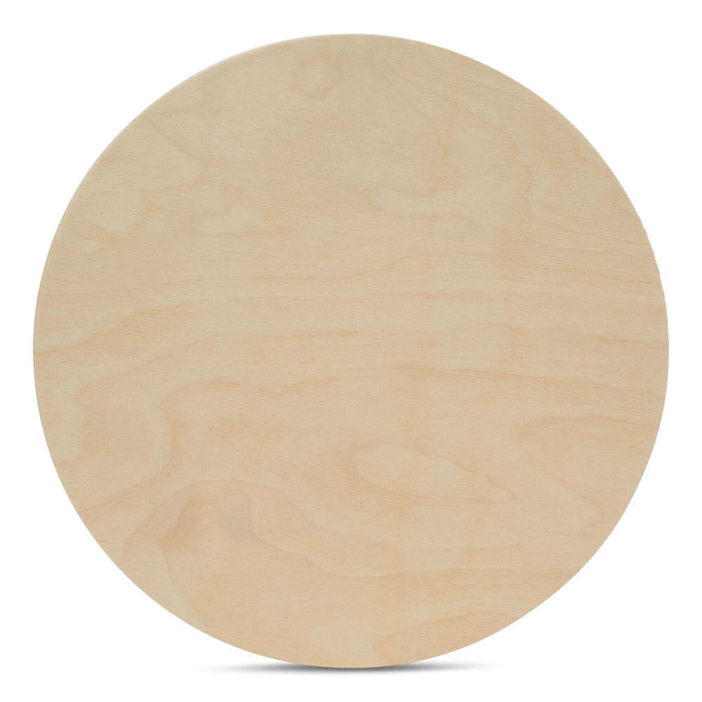 Woodpeckers Crafts 20" Circle Wooden Cutout, 1/2" Thick