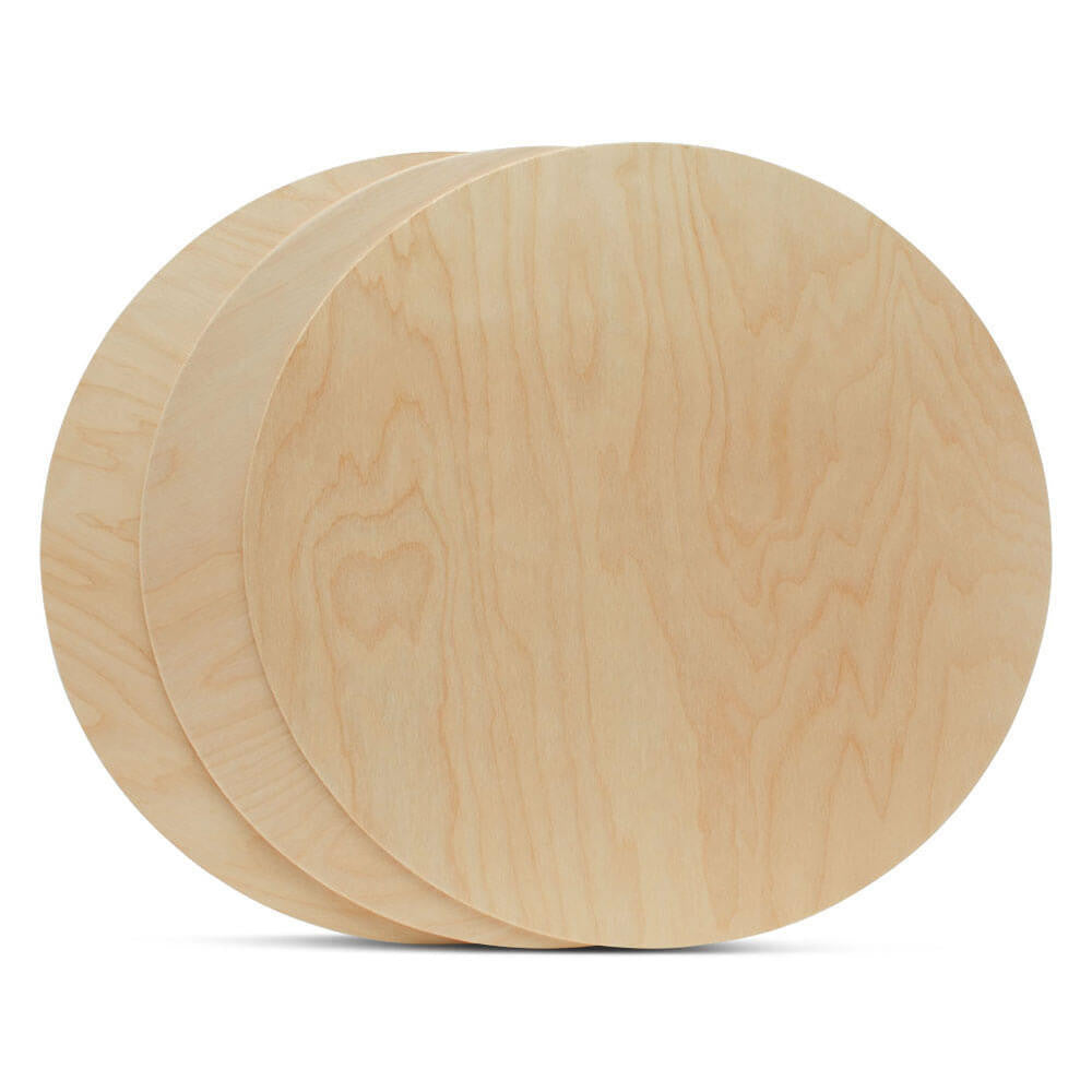 Woodpeckers Crafts 20" Circle Wooden Cutout, 1/8" Thick.