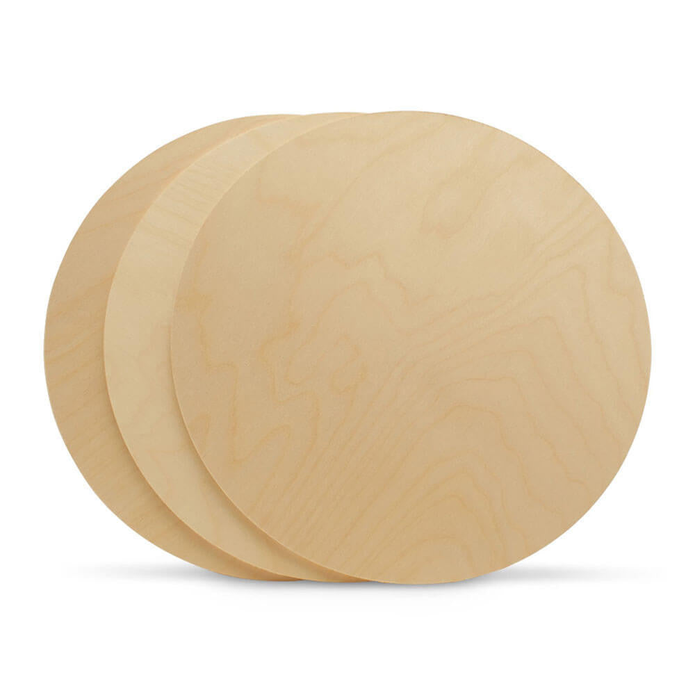 Woodpeckers Crafts 22" Circle Wooden Cutout, 1/4" Thick