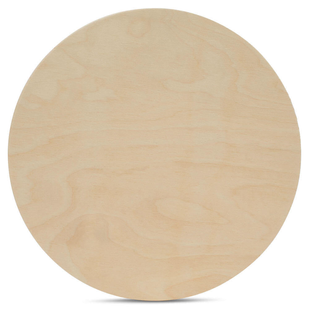 Woodpeckers Crafts 24" Circle Wooden Cutout, 1/2" Thick