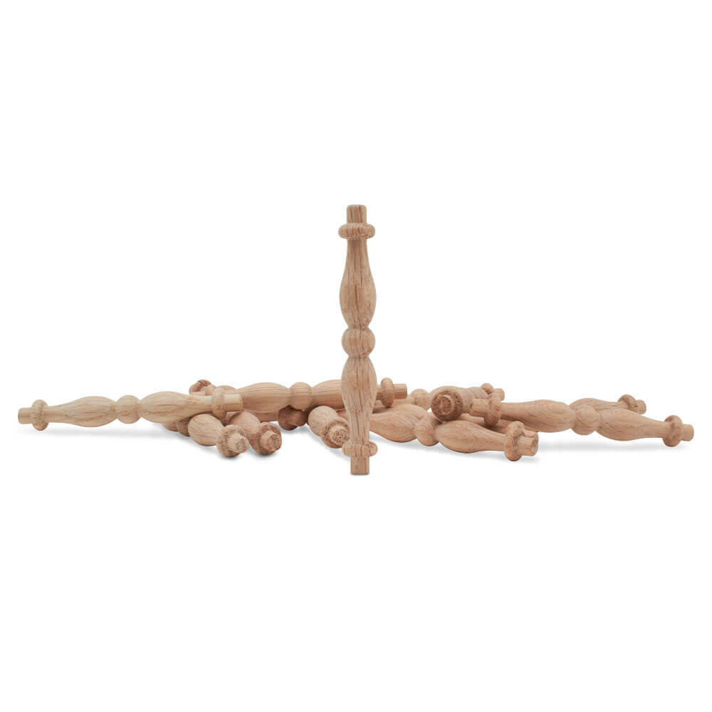 Woodpeckers Crafts 3-1/2" Oak Spindle