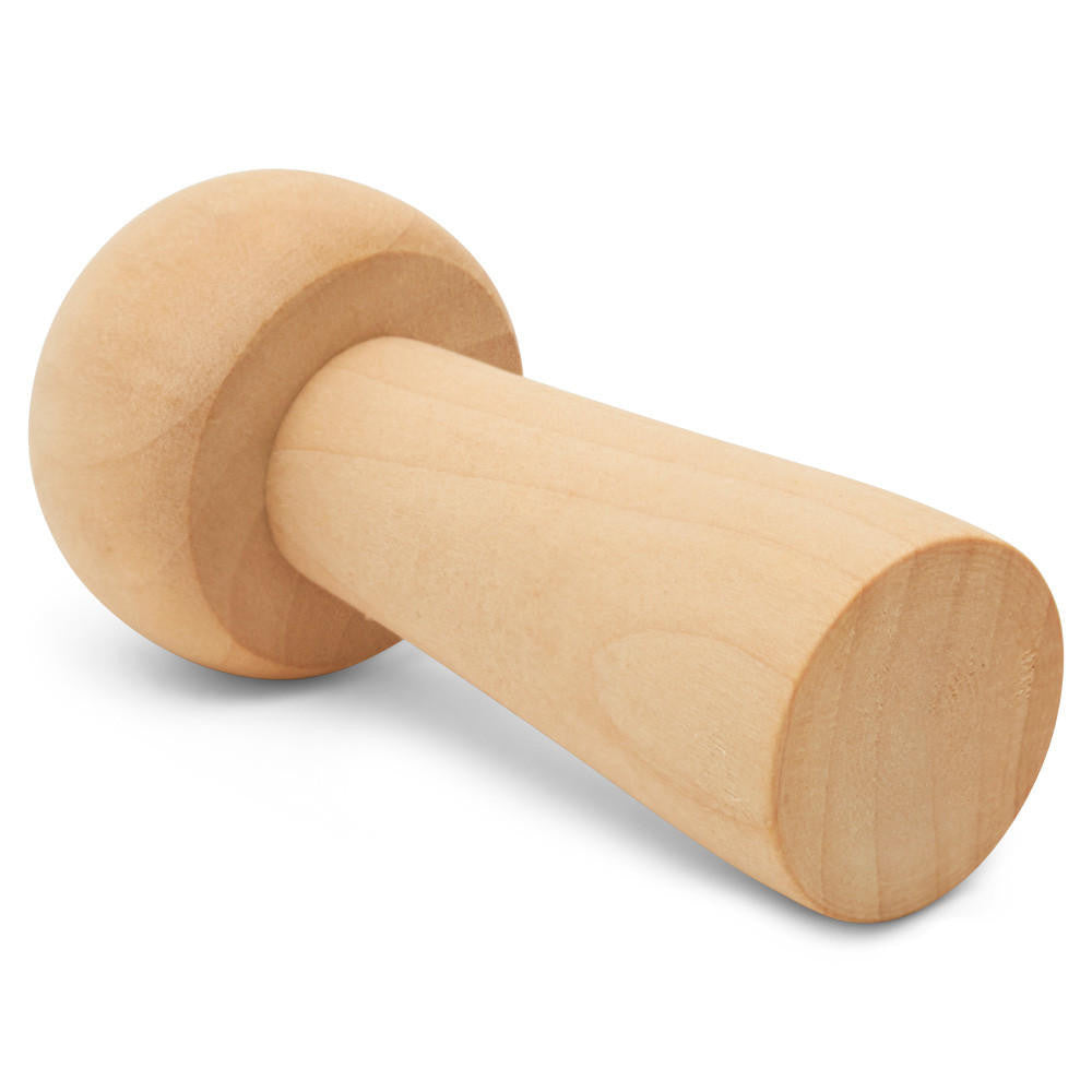Woodpeckers Crafts 3-1/2" Wood Mushroom