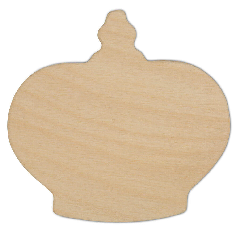 Woodpeckers Crafts 3-3/8" Royal Crown Wood Cutout