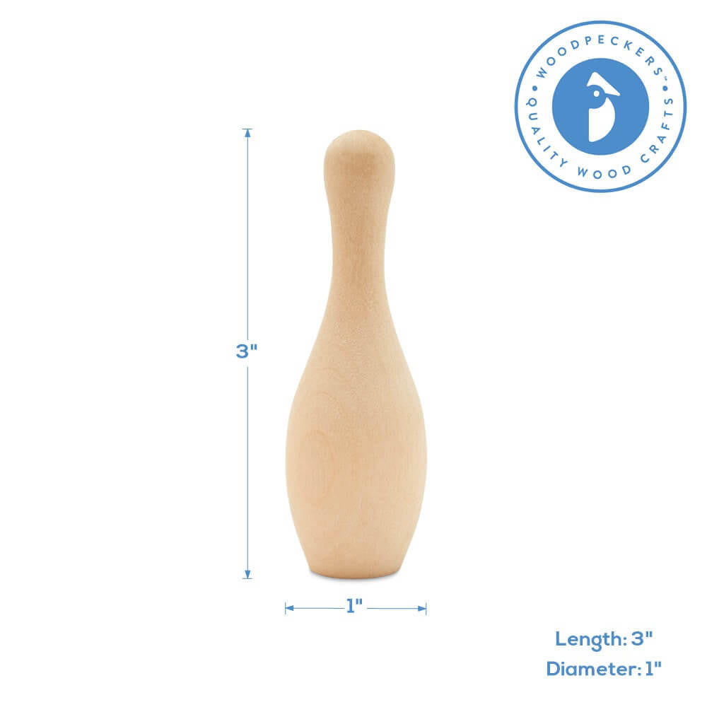 3" Bowling Pin