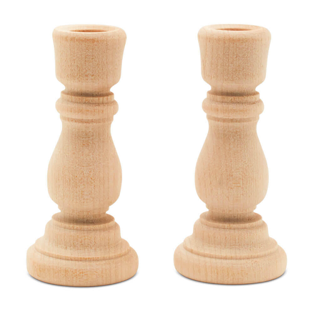 Woodpeckers Crafts 3" Candle Stick