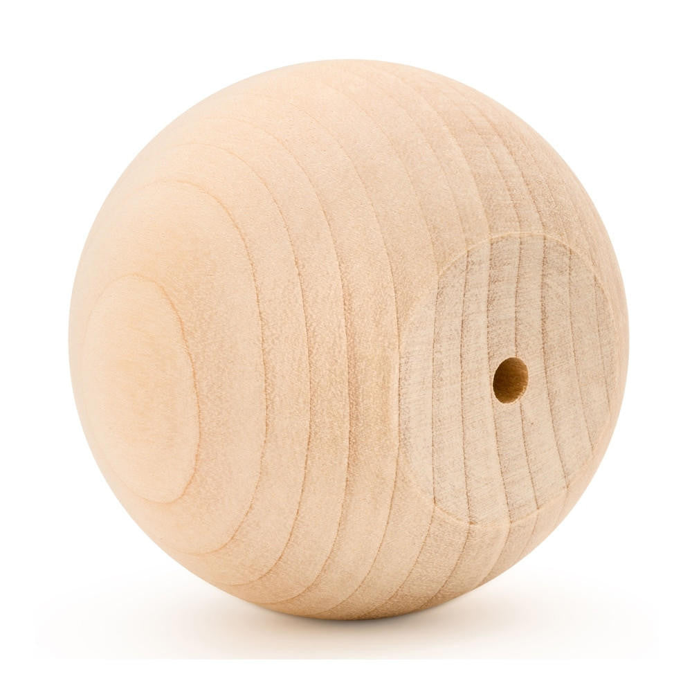 Woodpeckers Crafts 3" Wood Ball Knob