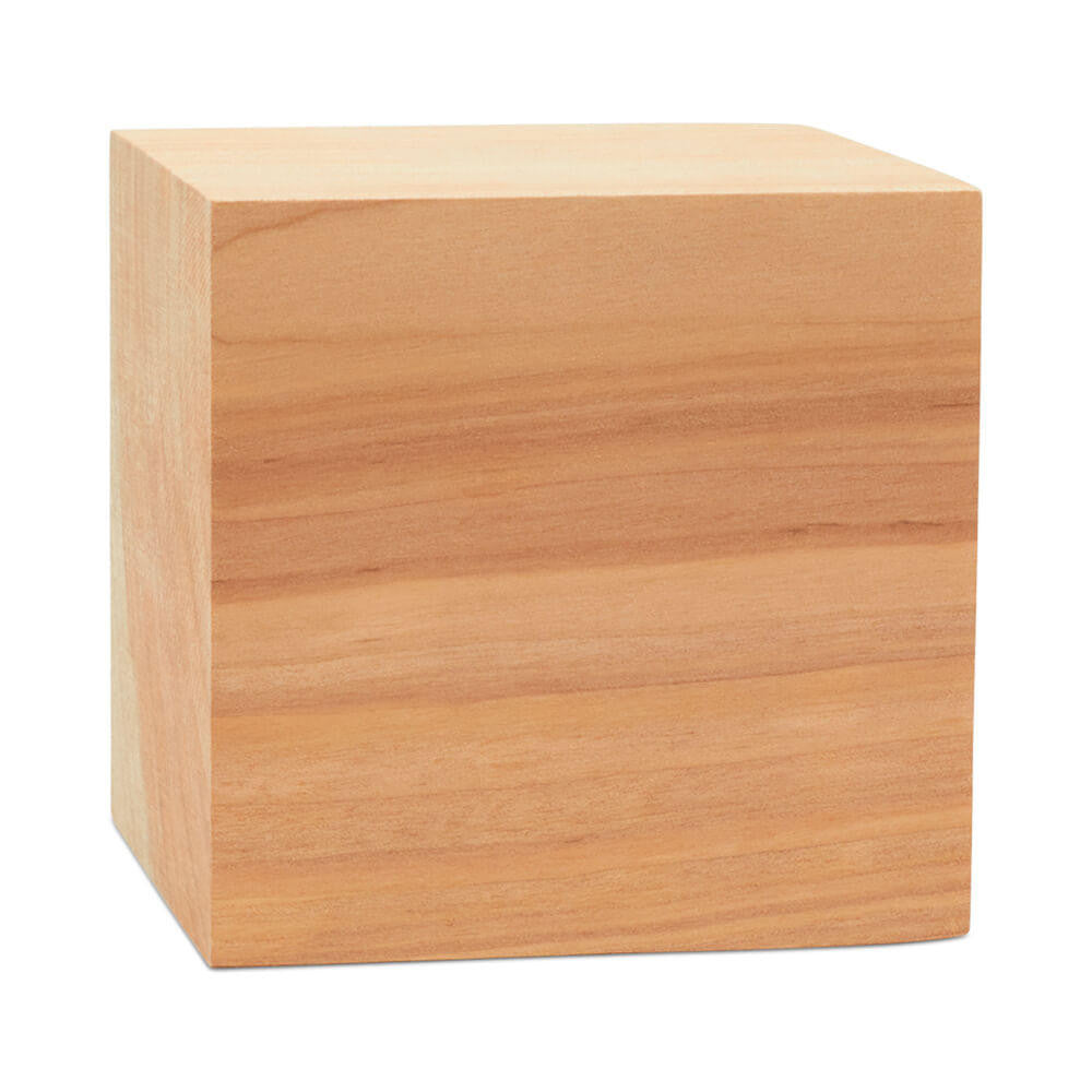 Woodpeckers Crafts 3" Wooden Cube