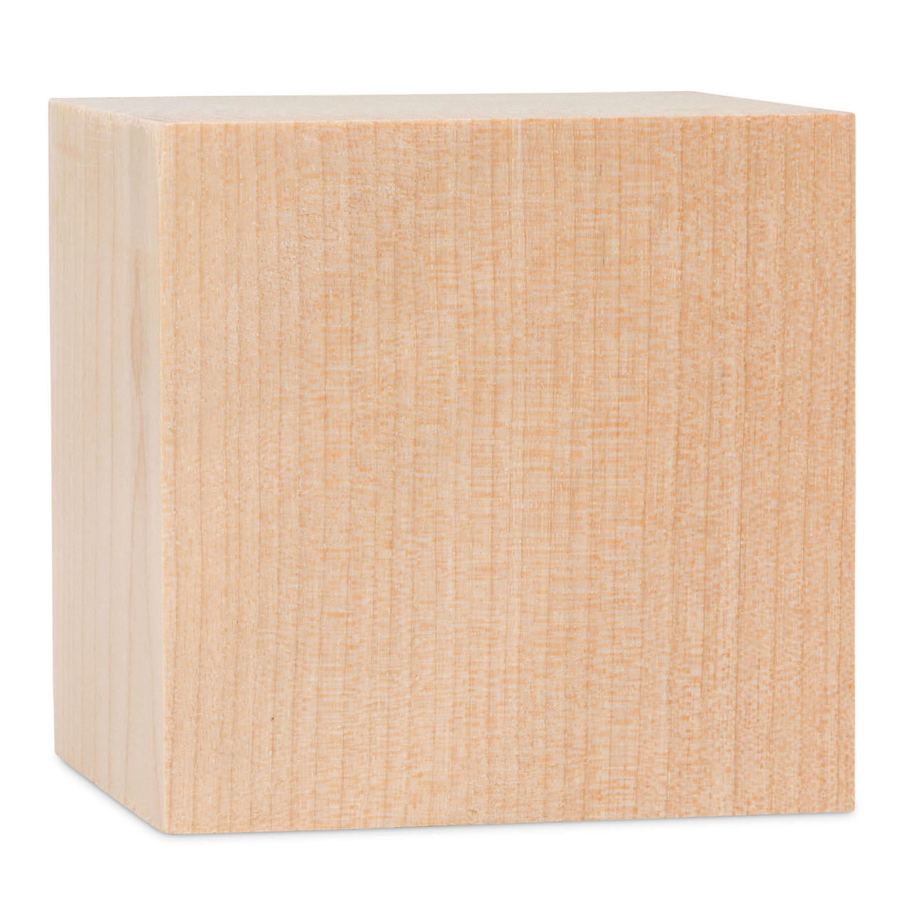 Woodpeckers Crafts 3" Wooden Cube