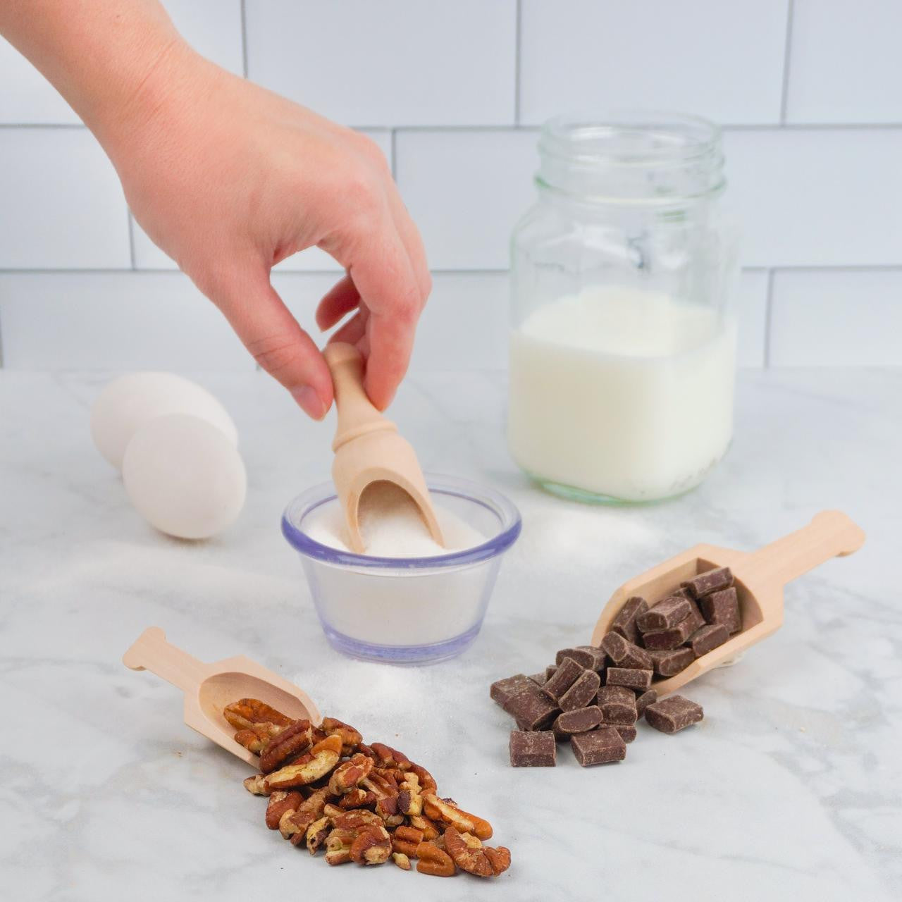 Woodpeckers Crafts 3" Wooden Scooper