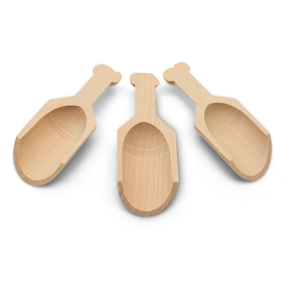 Woodpeckers Crafts 3" Wooden Scooper