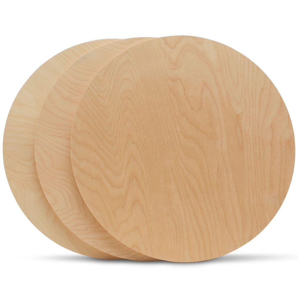 Woodpeckers Crafts 30" Circle Wooden Cutout, 1/2" Thick