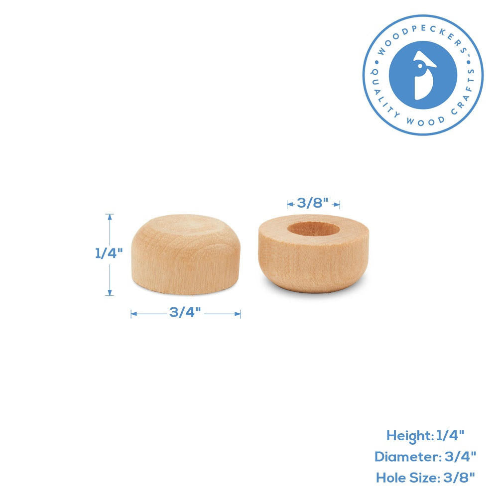 Woodpeckers Crafts 3/4" Axle Cap