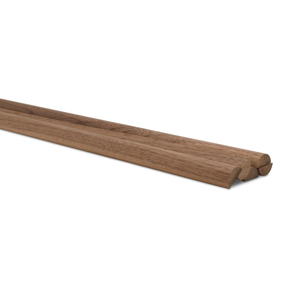 3/4" X 36" Split Walnut Dowel