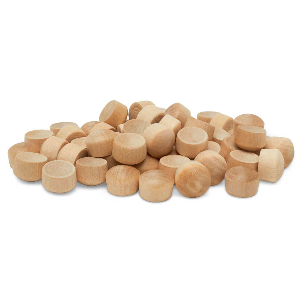 3/8" Maple Roundhead Plug