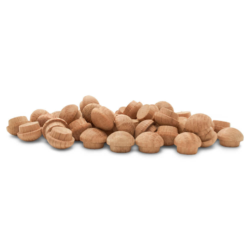 3/8" Oak Buttons Plug