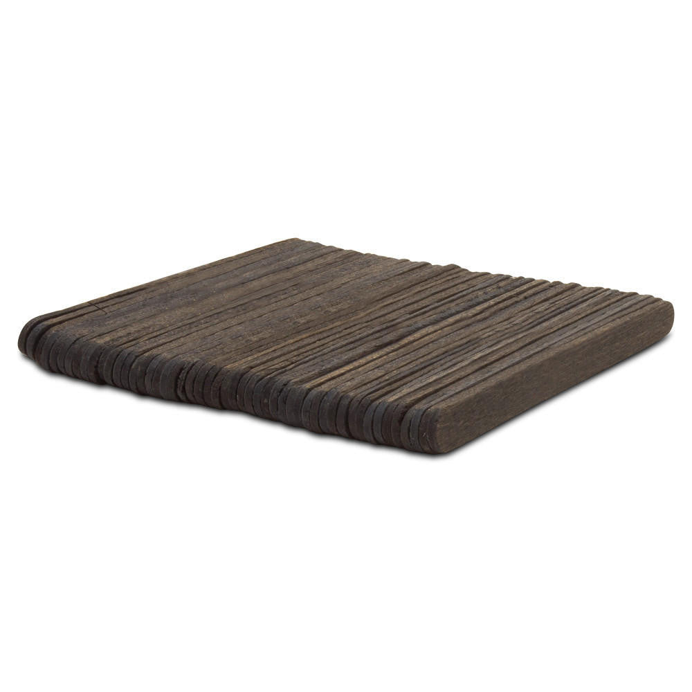 Woodpeckers Crafts 4-1/2" Black Wooden Popsicle Sticks, Pack Of 100