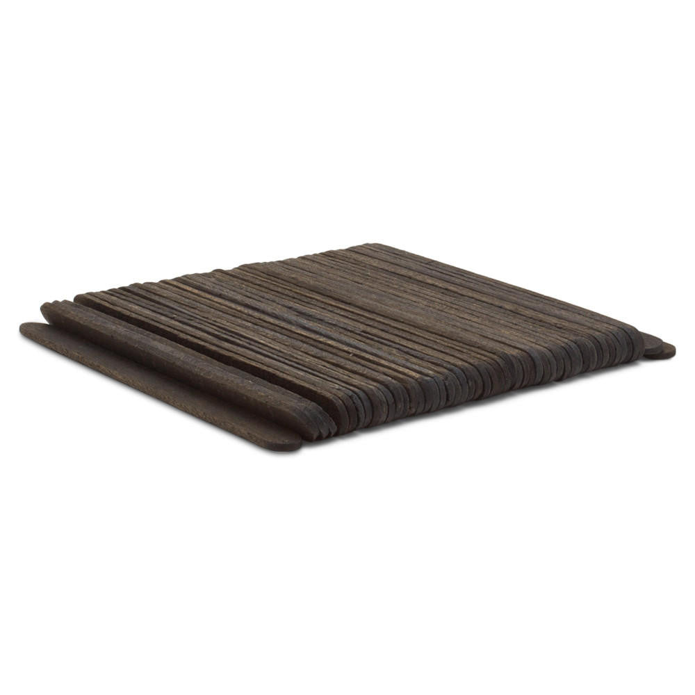 Woodpeckers Crafts 4-1/2" Black Wooden Popsicle Sticks, Pack Of 100