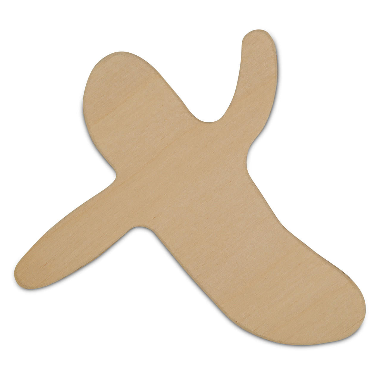 Woodpeckers Crafts 4" Banana Wooden Cutout