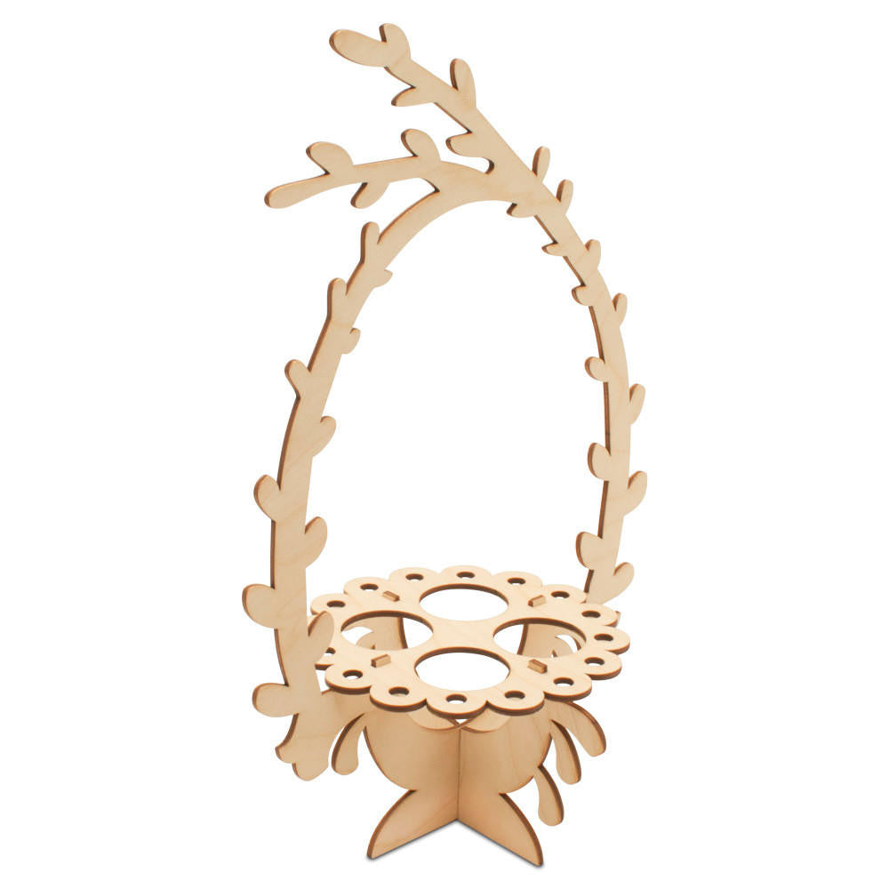 Woodpeckers Crafts 4-Egg Display Kit, Bird Nest Style