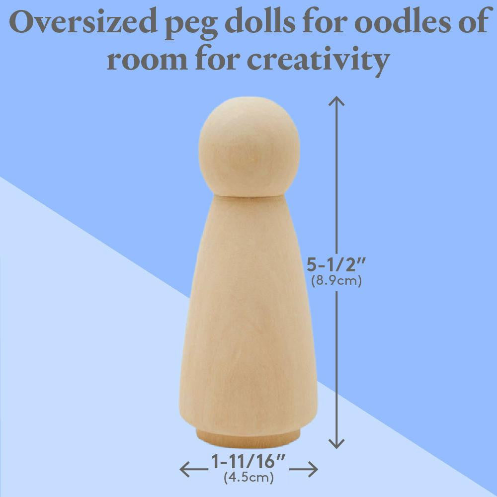 Woodpeckers Crafts 5-1/2" Jumbo Angel