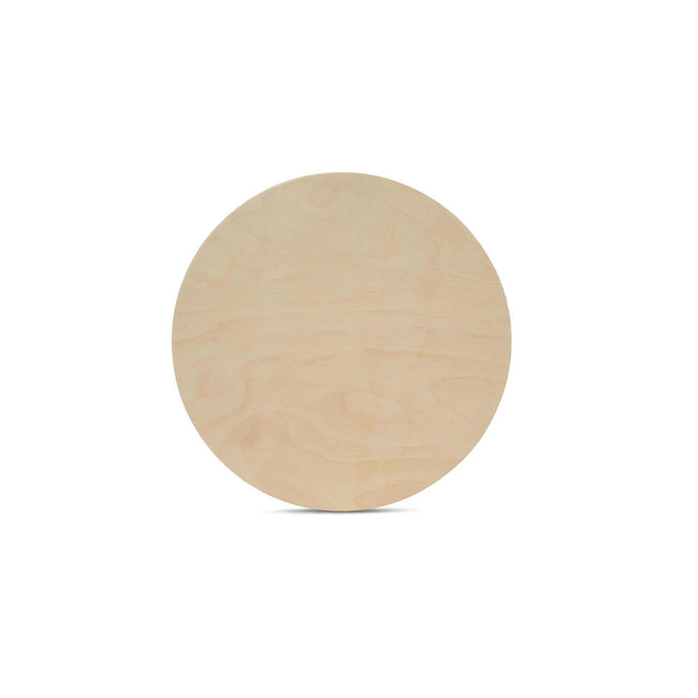 Woodpeckers Crafts 5" Circle Wooden Cutout, 1/2" Thick