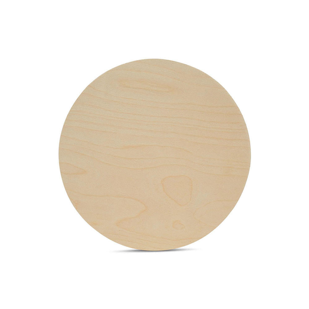 Woodpeckers Crafts 5" Circle Wooden Cutout, 1/4" Thick