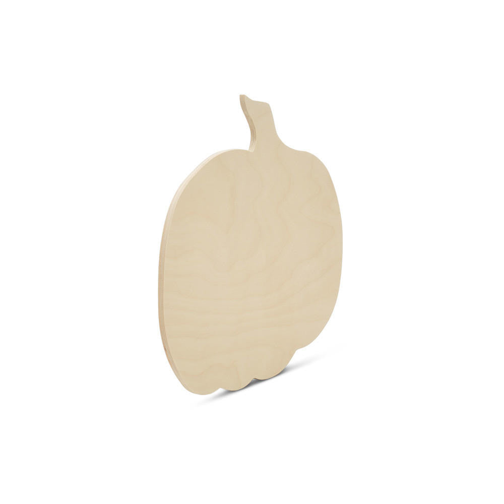 5" Wooden Pumpkin Cutout, 1/4” Thick