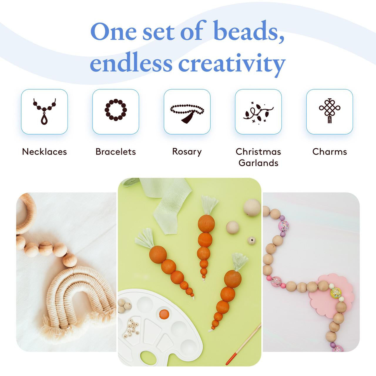 Woodpeckers Crafts 5/16" Ball Bead