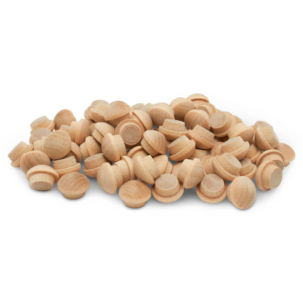 5/16" Maple Button Plug