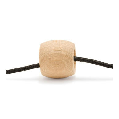 Woodpeckers Crafts 5/8" Wooden Barrel Bead, 3/8" Hole