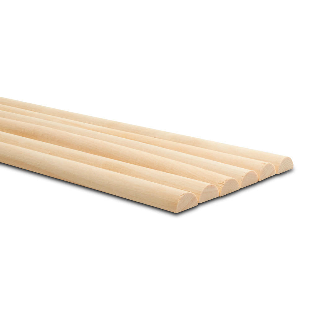 5/8" X 36" Wooden Split Dowel