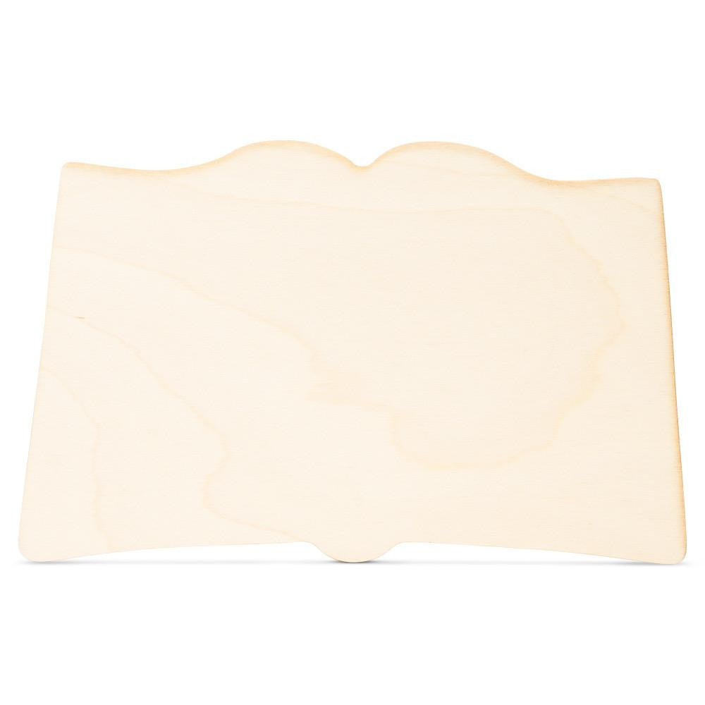 Woodpeckers Crafts 6-1/2" Open Book Wood Cutout