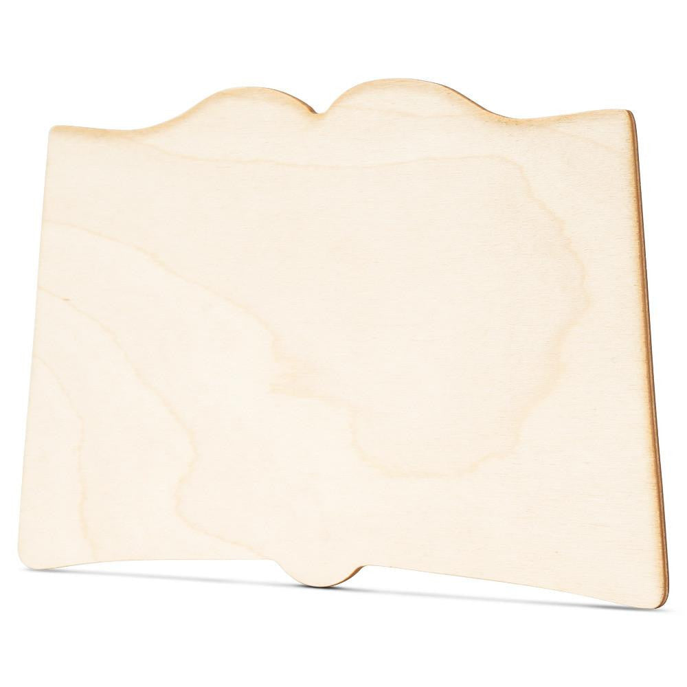 Woodpeckers Crafts 6-1/2" Open Book Wood Cutout