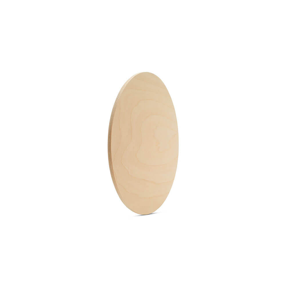 6" Circle Wooden Cutout, 1/4" Thick
