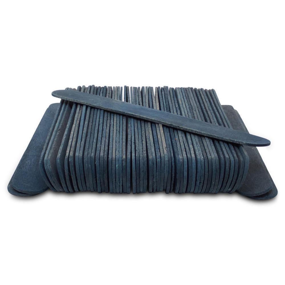Woodpeckers Crafts 6” Dark Blue Jumbo Popsicle Sticks, Pack of 100