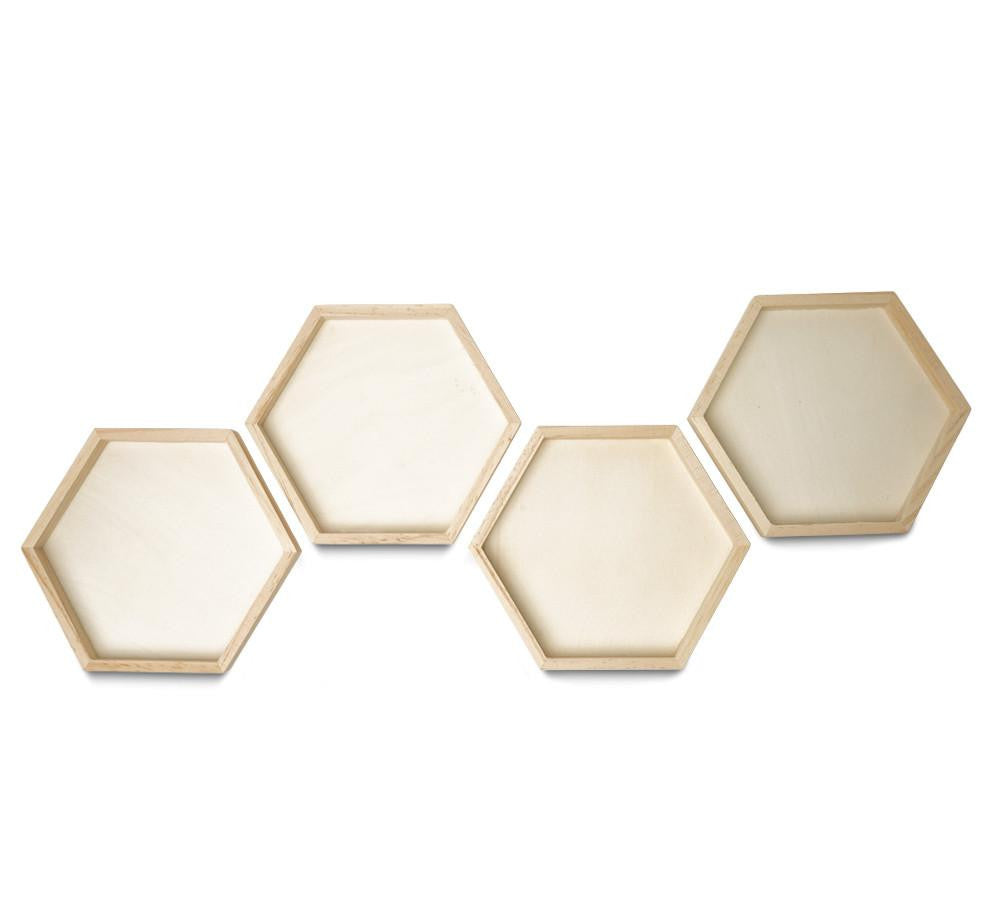 6" Hexagon Tray