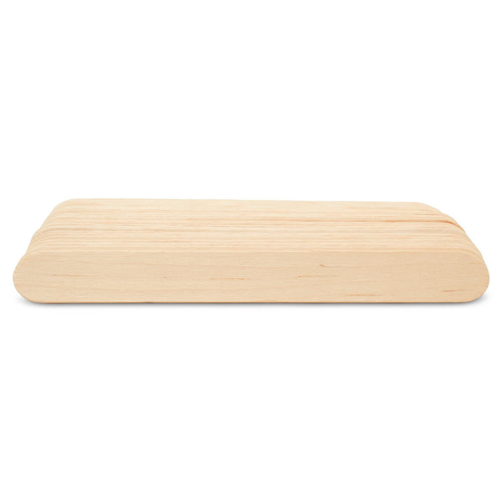 Woodpeckers Crafts 6" Natural Jumbo Popsicle Sticks, Pack of 100