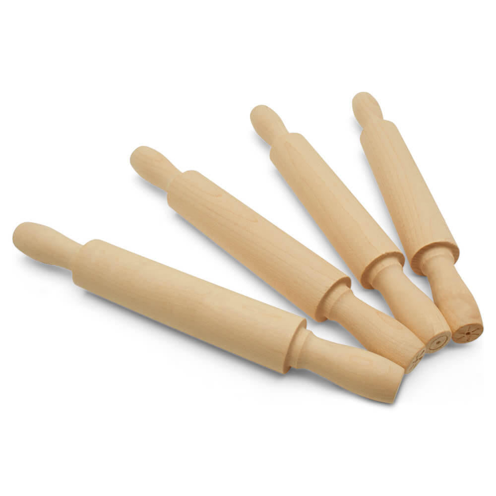 Woodpeckers Crafts 7" Unfinished Wooden Rolling Pin