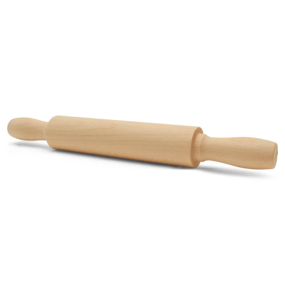 Woodpeckers Crafts 7" Unfinished Wooden Rolling Pin